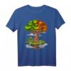 Baum des Lebens Buddha Zen Yoga Meditation Spirituelles T-Shirt – Spirituelle Kleidung für Meditation, Yoga & innere Ruhe