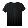 Buddha Buddhistische Geschenk Kunst T-Shirt mit Binärcode - Siddhartha Gautama Design für Mönche, Buddhismus-Liebhaber & Geek Nerds