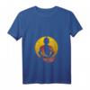 Damen Buddha Vintage Zen T-Shirt mit V-Ausschnitt – Spirituelle Yoga & Meditation Kleidung, Perfektes Geschenk für Spirituelle Frauen