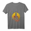 Damen Buddha Vintage Zen T-Shirt mit V-Ausschnitt – Spirituelle Yoga & Meditation Kleidung, Perfektes Geschenk für Spirituelle Frauen