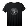 Baum des Lebens mit OM Symbol Yoga T-Shirt – Spirituelles, inspirierendes Geschenk für Meditation, Yoga & Naturliebhaber