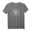 Baum des Lebens mit OM Symbol Yoga T-Shirt – Spirituelles, inspirierendes Geschenk für Meditation, Yoga & Naturliebhaber