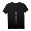 Chakra Regenbogen Yoga Meditation Symbol Spirituell Fraktal Hoodie – Perfektes Geschenk für Yogis, Meditation & Esoterik Fans