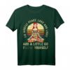 I'm Mostly Peace Love And Light And A Little Go F... Yourself - Lustiges Vintage Yoga T-Shirt für Frauen und Mädchen, perfekte Geschenkidee zu Weihnachten, Geburtstag & Muttertag