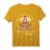 I'm Mostly Peace Love And Light And A Little Go F... Yourself - Lustiges Vintage Yoga T-Shirt für Frauen und Mädchen, perfekte Geschenkidee zu Weihnachten, Geburtstag & Muttertag