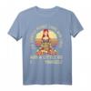 I'm Mostly Peace Love And Light And A Little Go F... Yourself - Lustiges Vintage Yoga T-Shirt für Frauen und Mädchen, perfekte Geschenkidee zu Weihnachten, Geburtstag & Muttertag