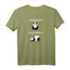 Panda Yogi Spirituelles T-Shirt - Einatmen Ausatmen Meditation, Buddhismus & Yoga für Yogis & Spirituelle