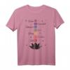 Spirituelles T-Shirt mit Chakra, Lotusblüte, Yoga und Buddhismus – Perfektes Geschenk für Meditations- und Yoga-Enthusiasten