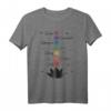 Spirituelles T-Shirt mit Chakra, Lotusblüte, Yoga und Buddhismus – Perfektes Geschenk für Meditations- und Yoga-Enthusiasten