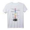 Spirituelles T-Shirt mit Chakra, Lotusblüte, Yoga und Buddhismus – Perfektes Geschenk für Meditations- und Yoga-Enthusiasten