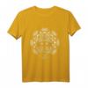 Ganesha Mandala Hinduismus Buddhismus Namaste Yoga T-Shirt – Spirituelles Yoga Outfit mit klassischem Schnitt und Mandala Design
