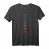 7 Chakren Ausgerichtetes Tantra T-Shirt – Spirituelles Yoga und Meditation Design für Chakrenarbeit, Reiki & Energieheilung