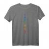 7 Chakren Ausgerichtetes Tantra T-Shirt – Spirituelles Yoga und Meditation Design für Chakrenarbeit, Reiki & Energieheilung