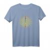 Blume des Lebens Sacred Geometry Yoga T-Shirt – Spirituelles Chakra Motiv, Geschenk für Yoga, Meditation, Esoterik & Bewusstsein