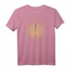 Blume des Lebens Sacred Geometry Yoga T-Shirt – Spirituelles Chakra Motiv, Geschenk für Yoga, Meditation, Esoterik & Bewusstsein