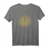 Blume des Lebens Sacred Geometry Yoga T-Shirt – Spirituelles Chakra Motiv, Geschenk für Yoga, Meditation, Esoterik & Bewusstsein