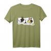 Mein Offizielles Schlaf Oberteil mit Bullterrier & Bulldogge - Lustiges Hundemotiv T-Shirt für Frenchie & Bullterrier Fans, Geschenke für Hunde-Liebhaber