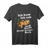 Faultier Geschenk T-Shirt für Büro und Freizeit – Lustiges Faulpelz Shirt für Arbeitskollegen, Morgenmuffel & Entspannung