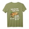 Faultier Geschenk T-Shirt für Büro und Freizeit – Lustiges Faulpelz Shirt für Arbeitskollegen, Morgenmuffel & Entspannung