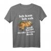 Faultier Geschenk T-Shirt für Büro und Freizeit – Lustiges Faulpelz Shirt für Arbeitskollegen, Morgenmuffel & Entspannung