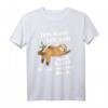 Faultier Geschenk T-Shirt für Büro und Freizeit – Lustiges Faulpelz Shirt für Arbeitskollegen, Morgenmuffel & Entspannung