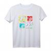HapOwl Logo T-Shirt mit Vier-Block-Glitch-Design – Nostalgischer TV-Sender Fanartikel zum Jubiläum
