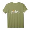 Camping Herzschlag Wohnmobil T-Shirt – Perfektes Geschenk für Camper, Wohnmobilfahrer & Naturfreunde