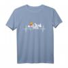 Camping Herzschlag Wohnmobil T-Shirt – Perfektes Geschenk für Camper, Wohnmobilfahrer & Naturfreunde
