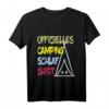 Offizielles Camping Schlaf Shirt mit Spruch – Retro Vintage Design für Zelt, Wohnmobil & Campingfan – Lustiges Outdoor T-Shirt für Männer, Frauen, Oma & Opa