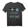 90er Party Style Retro Vintage Outfits Diskette VHS Video T-Shirt – Perfekt für Nostalgie-Partys, Geburtstage & Retro-Events