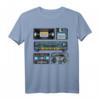 90er Party Style Retro Vintage Outfits Diskette VHS Video T-Shirt – Perfekt für Nostalgie-Partys, Geburtstage & Retro-Events