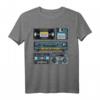 90er Party Style Retro Vintage Outfits Diskette VHS Video T-Shirt – Perfekt für Nostalgie-Partys, Geburtstage & Retro-Events