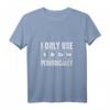 Damen I Only Use Sarcasm Periodically Chemie Labor Chemiker Lustig V-Ausschnitt T-Shirt – Perfektes Geschenk für Chemie-Profis & Wissenschafts-Enthusiasten