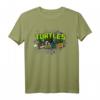 HapOwl Gangschildkröten T-Shirt – Offiziell lizenziertes TMNT Fanartikel für Nostalgie, Stil und Verbrechensbekämpfung