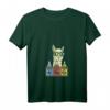 Damen Alpaka Wissenschaft Chemie T-Shirt mit V-Ausschnitt – Leichtes, klassisch geschnittenes Basic-Shirt für Frauen