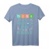 Think Like A Proton Stay Positive - Chemie Humor Science T-Shirt für Wissenschafts-Fans, Lehrer & Studenten als Geschenk