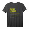 Lustiges Chemie Lehrer Lehrerin T-Shirt - Cooles Geschenk für Lehrer, Lehrerinnen, Lehramtsstudenten & Kollegen
