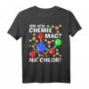 Cooles Wissenschaft Design - Atom Molekül Chemie Chemiker T-Shirt für Laboranten, Lehrer & Wissenschaftler
