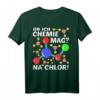 Cooles Wissenschaft Design - Atom Molekül Chemie Chemiker T-Shirt für Laboranten, Lehrer & Wissenschaftler