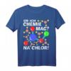 Cooles Wissenschaft Design - Atom Molekül Chemie Chemiker T-Shirt für Laboranten, Lehrer & Wissenschaftler