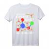 Cooles Wissenschaft Design - Atom Molekül Chemie Chemiker T-Shirt für Laboranten, Lehrer & Wissenschaftler