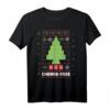Chemistree Wissenschaft Weihnachtsbaum Chemie T-Shirt – Lustiges Chemie-Outfit für Lehrer, Studenten und Wissenschafts-Enthusiasten zu Weihnachten