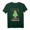 Chemistree Wissenschaft Weihnachtsbaum Chemie T-Shirt – Lustiges Chemie-Outfit für Lehrer, Studenten und Wissenschafts-Enthusiasten zu Weihnachten