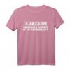 Sarkastisches Chemie T-Shirt - Elements of my Personality mit Periodensystem für Wissenschaftler & Humorliebhaber