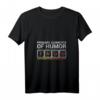 Sarcasm Primary Elements of Humor Chemie T-Shirt mit V-Ausschnitt – Wissenschafts-Witz Geschenkidee für Studenten, Chemiker & Lehrer