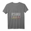 Sarcasm Primary Elements of Humor Chemie T-Shirt mit V-Ausschnitt – Wissenschafts-Witz Geschenkidee für Studenten, Chemiker & Lehrer