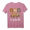 I Nap Periodically Faultier T-Shirt – Sarkastisches Chemie-Design, Humorvolles Geschenk für jeden Anlass