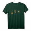 Biologie Molekül Mikroskop Atom DNA Wissenschaft Symbol T-Shirt – Perfektes Geschenk für Studenten, Forscher & Wissenschaftler