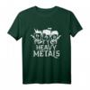 Heavy Metals Funny Periodensystem Chemie T-Shirt – Lustiges Wissenschafts-Humor-Shirt für Lehrer, Studenten & Wissenschaftsfreunde als Geschenk