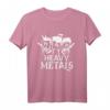 Heavy Metals Funny Periodensystem Chemie T-Shirt – Lustiges Wissenschafts-Humor-Shirt für Lehrer, Studenten & Wissenschaftsfreunde als Geschenk